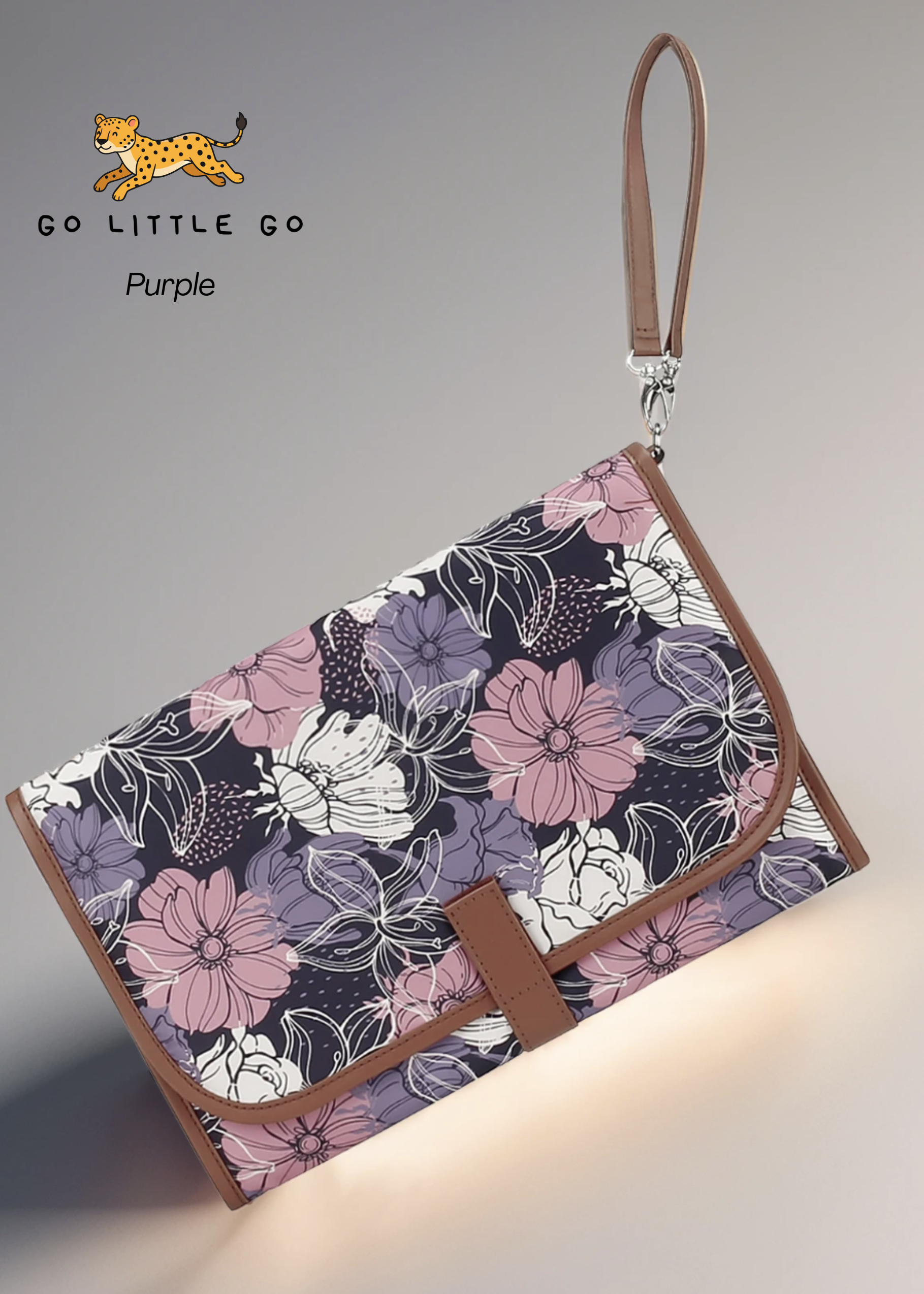 On The Go Baby Changing Pad with Storage Pocket