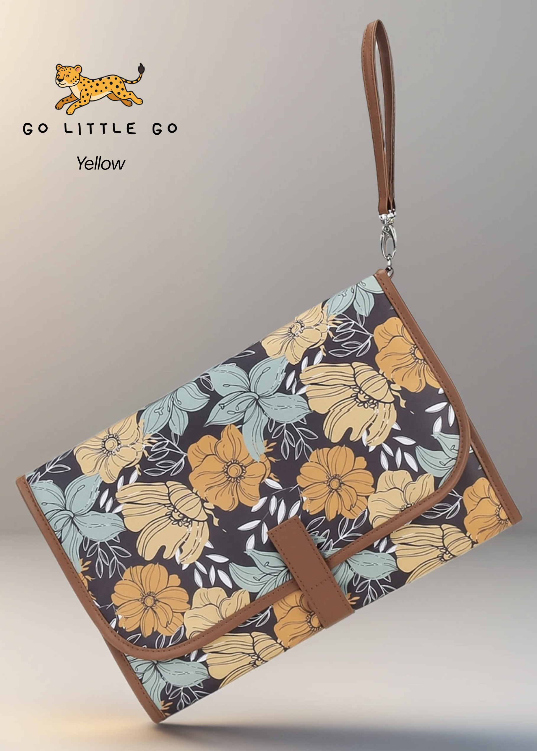 On The Go Baby Changing Pad with Storage Pocket